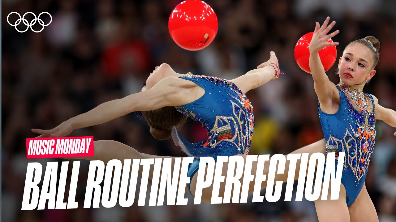 Stiliana Nikolova’s Outstanding Ball Routine 🇧🇬 | Paris 2024 | Music Monday 🎶