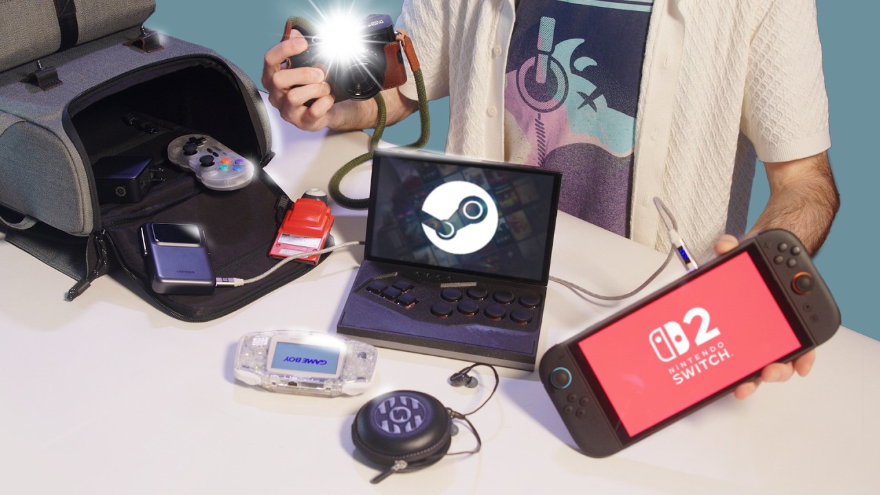 What's in my Nintendo Switch 2 Travel Bag 2025