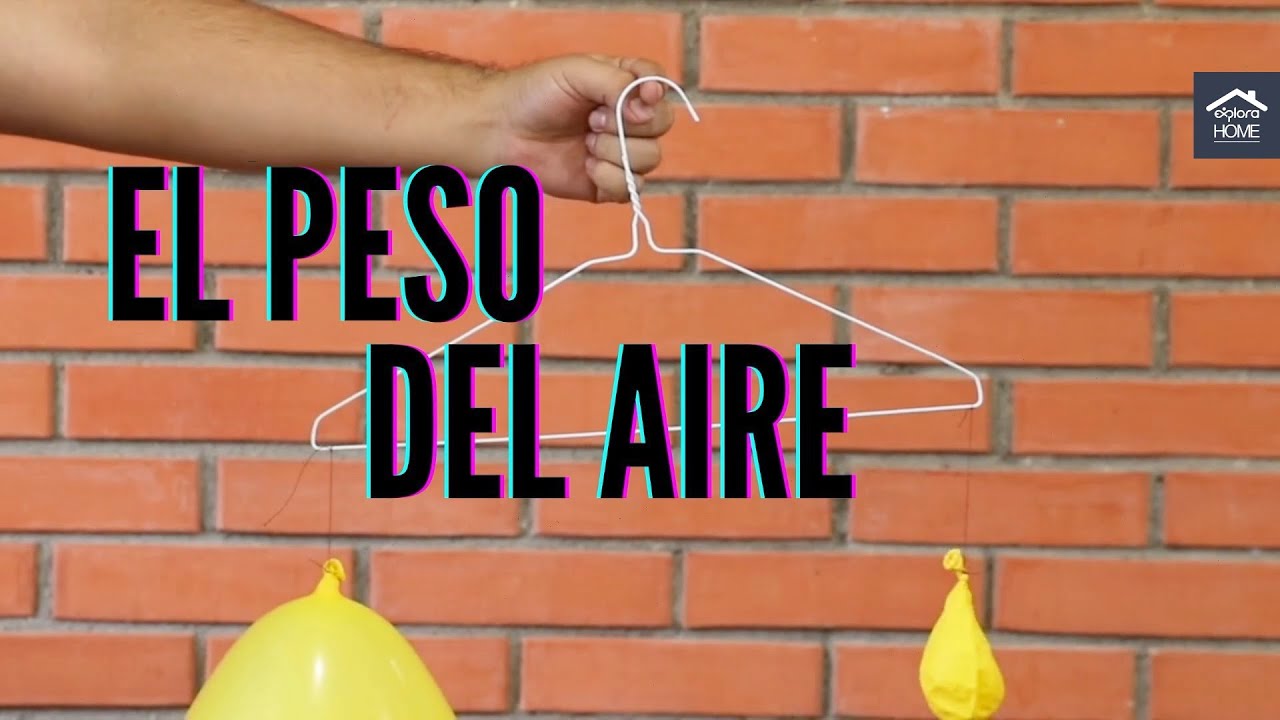 ¿El aire tiene peso? // Experimentos de ciencia para niños