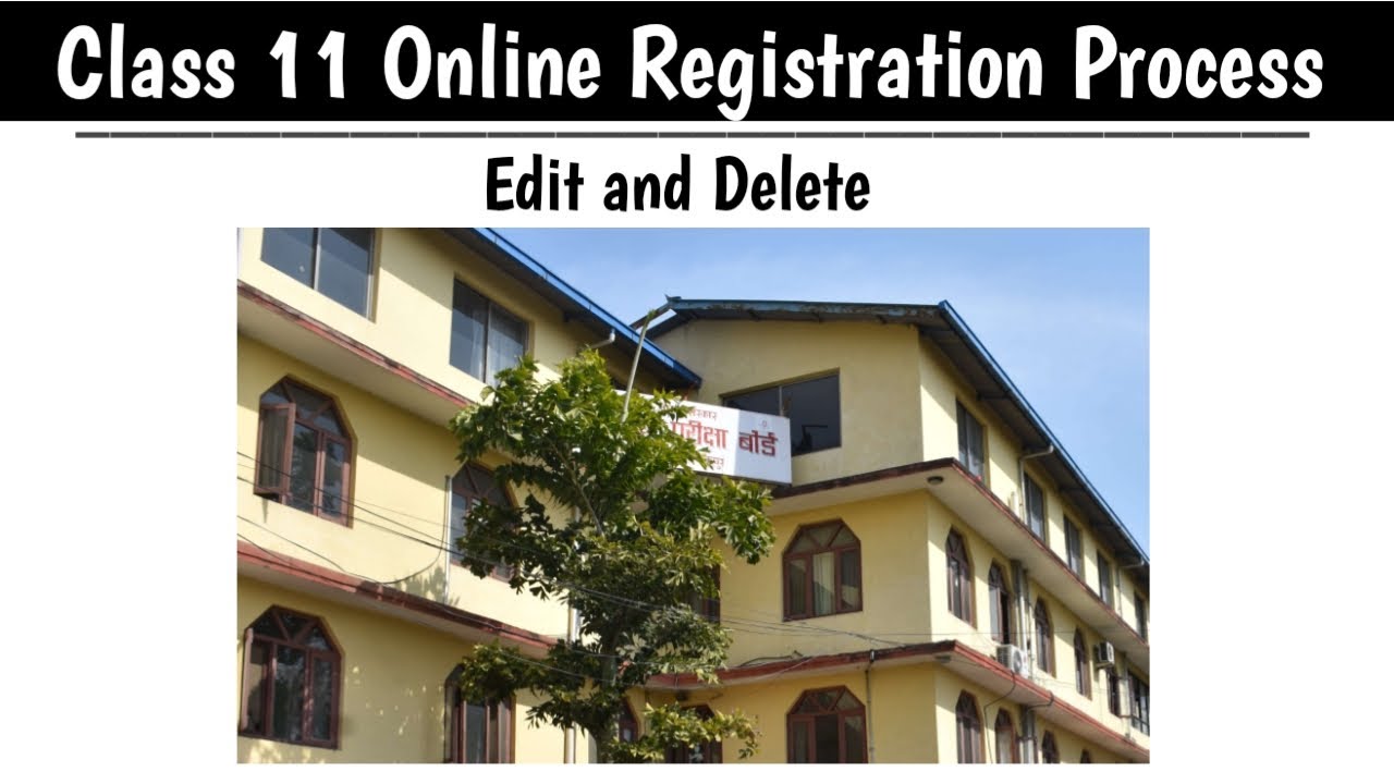 Class 11 Registration Form Fill Up 2021 - How to fill up class 11 online Registration Form Nepal ?