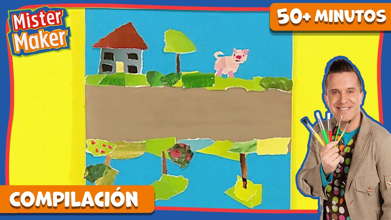 Creaciones de Collage Creativo 🧑🏻‍🎨 MISTER MAKER en ESPAÑOL 🎨 Recopilación de Episodios | T1