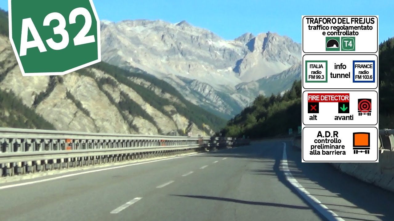 IT / A32 Driveway to the Frejus Tunnel T4 / Susa - Bardonecchia