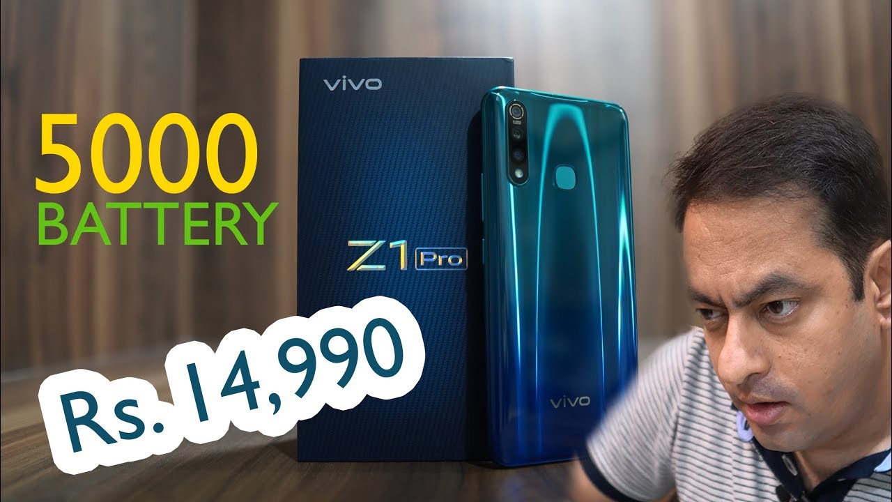 vivo Z1pro unboxing, the perfect phone with perfect price Rs. 14,990