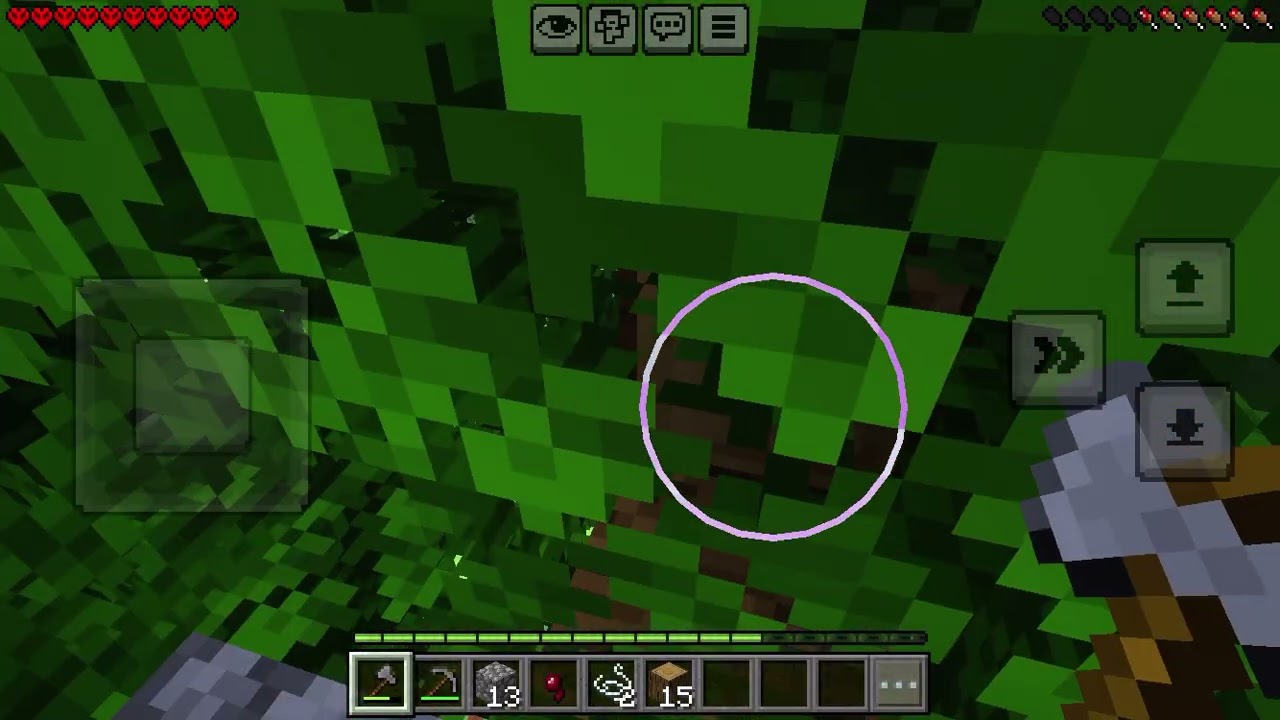 Day two on hardcore I had a close call