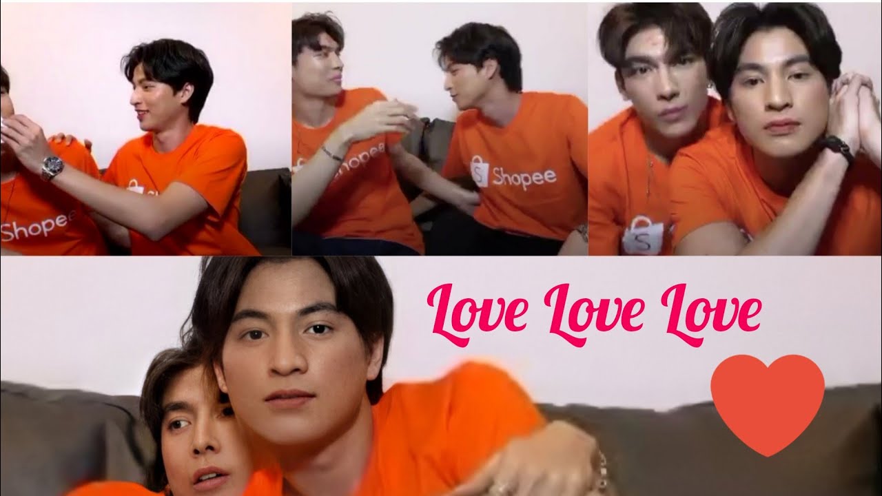 MewGulf sweet moments in #ShopeeWFHxMG