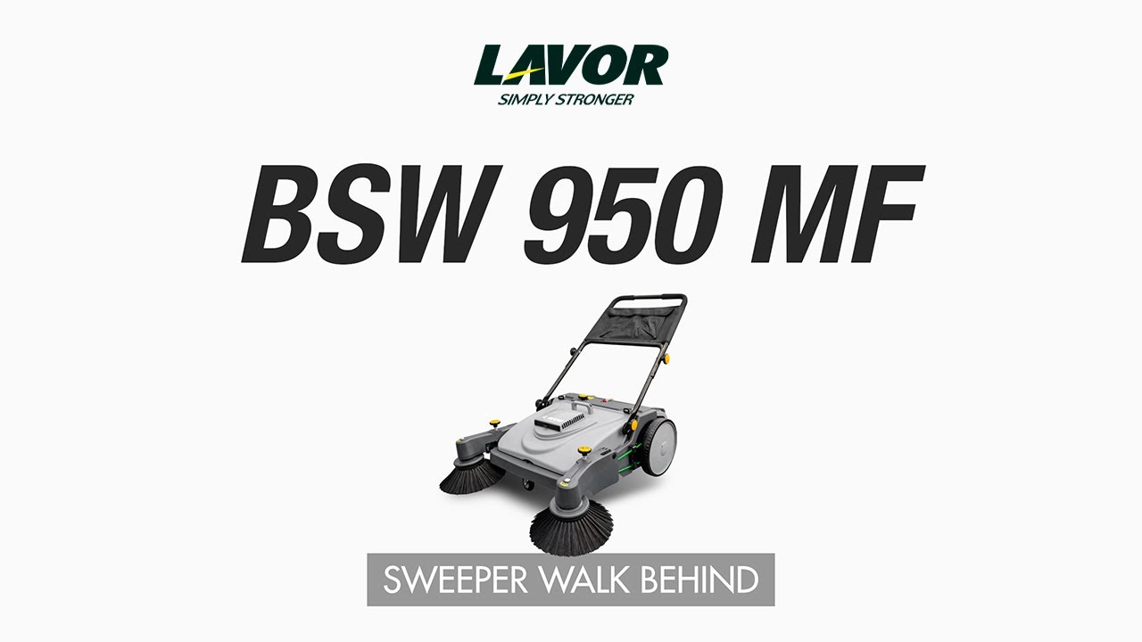 LAVOR SWEEPER BSW 950 MF OPERATOR TRAINING