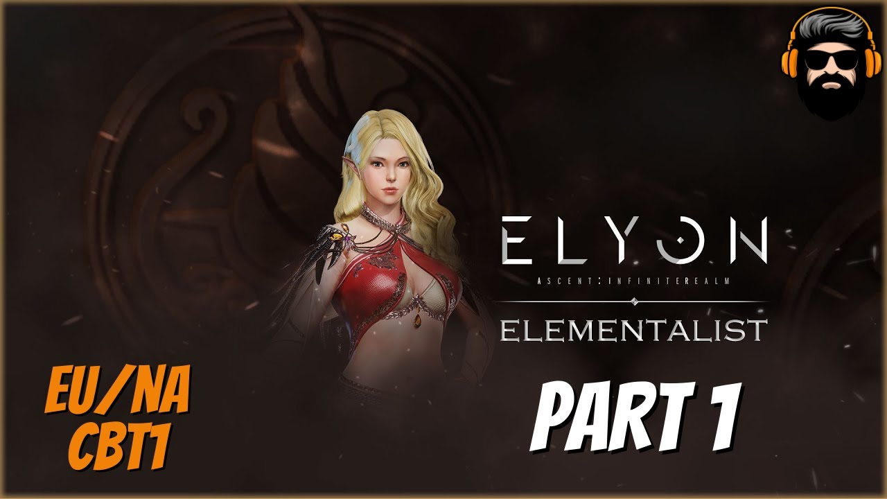 ELYON A:IR CBT1 Gameplay - ELEMENTALIST - Part 1 (no commentary)