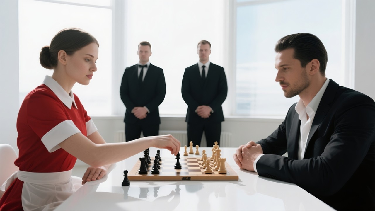 The Mafia Boss Challenged a Waitress to Chess — Her First Move Made Him Sit Up Straight
