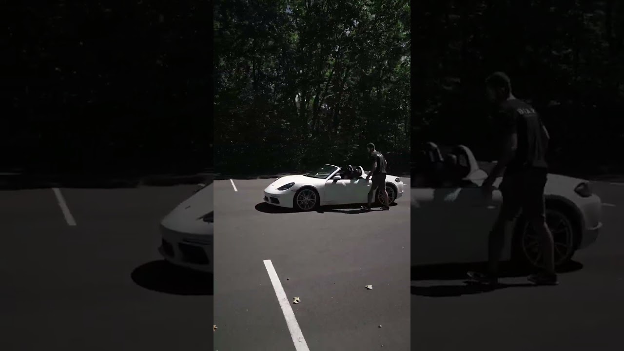 718 Boxster S looks GOOD Topless