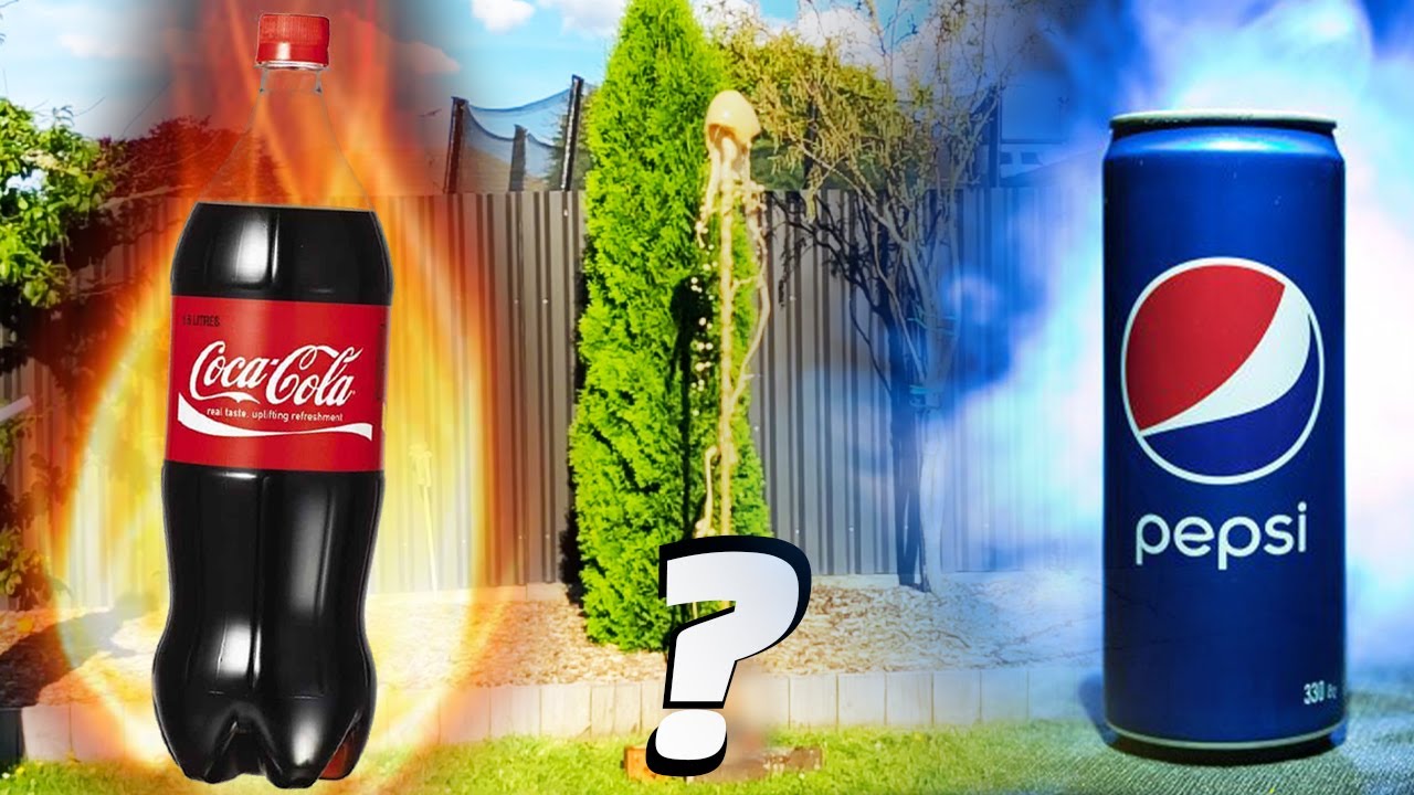 Best Mentos Reaction: Coke vs Pepsi