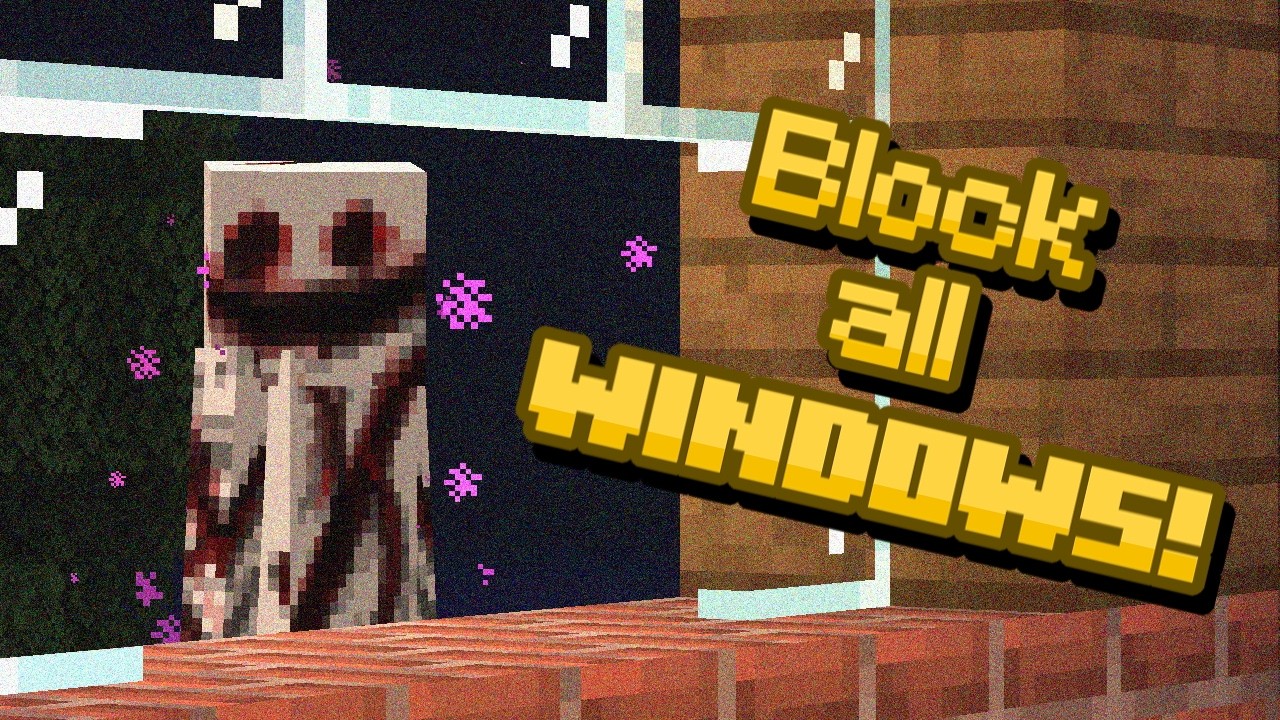 If This Appears Outside Your House, BLOCK ALL WINDOWS! Minecraft Creepypasta