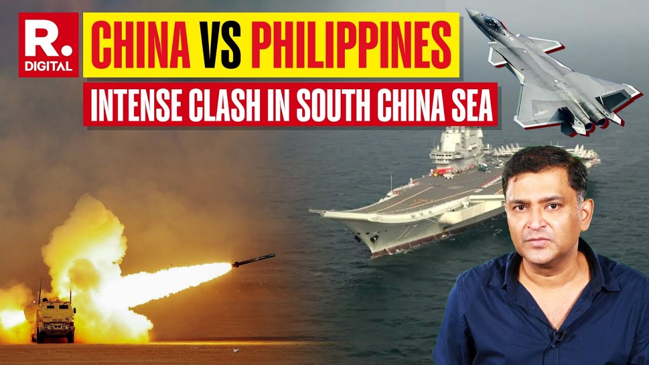 Why Has China Deployed 70,000 Ton Aircraft Carrier Off Philippines Coast? | Major Gaurav Arya