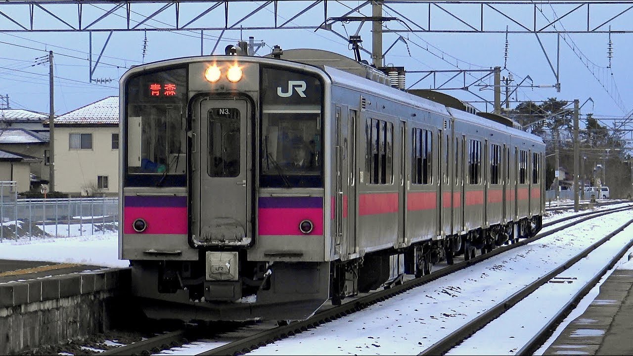 【4K】響くVVVFサウンド!秋田地区のJR東日本701系・719系・HB-E300系・E751系・E653系到着・発車シーン集 JR秋田駅、追分駅にて