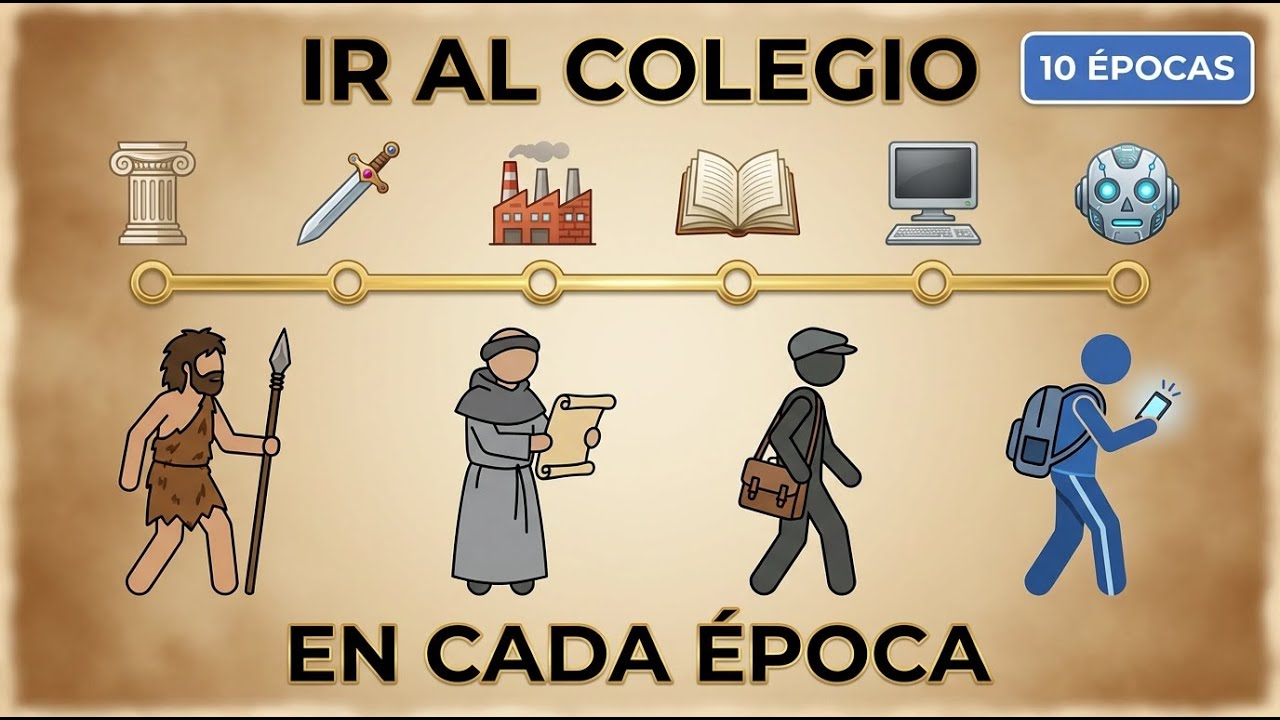 Cómo Fue ir Al Colegio en Cada Época