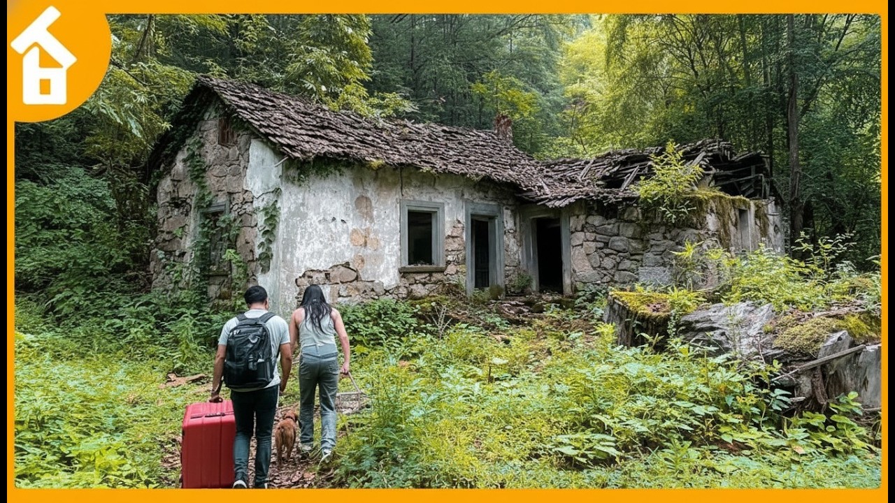 Couple Renovating a Dilapidated House on a Hilltop into a Beautiful Home and Lives with Their Child
