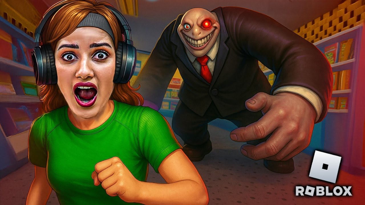 ESCAPING the SCARIEST SUPERMARKET in Roblox  🛒