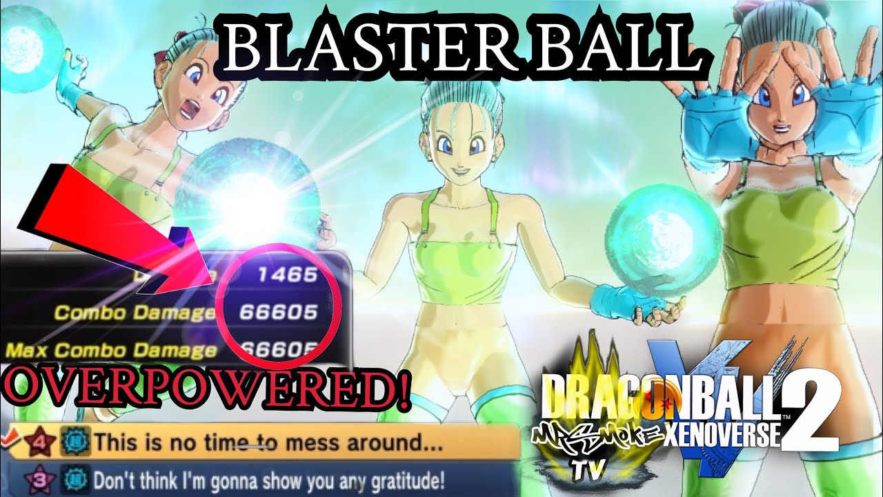 Blaster ball is OVERPOWERED with this supersoul!!? Dragonball xeonoverse 2