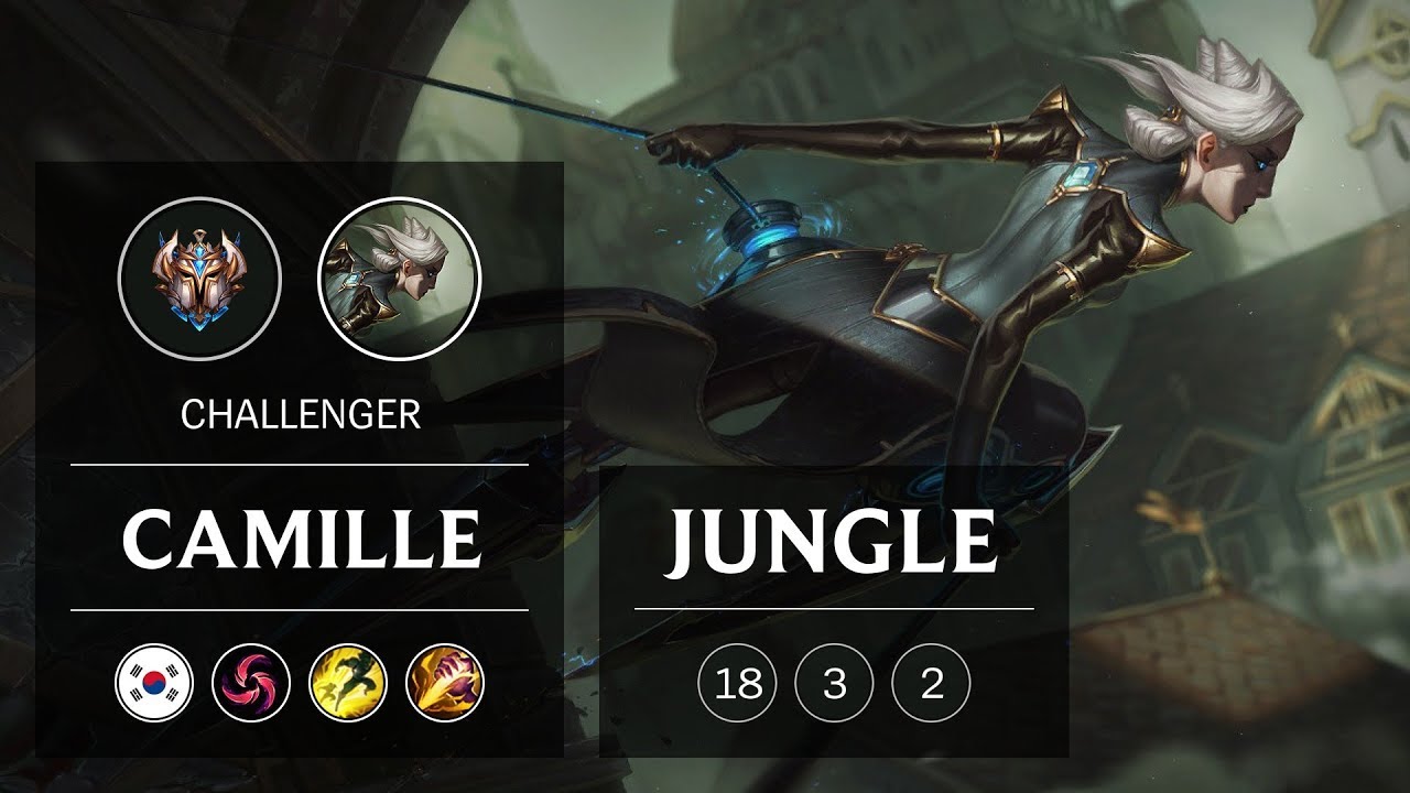 Camille Jungle vs Kayn - KR Challenger Patch 9.1
