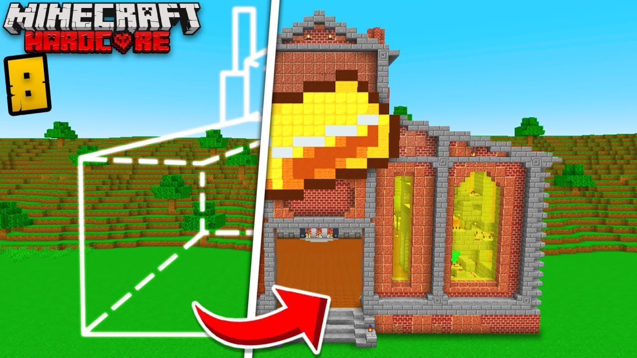 Ich habe eine GOLDFABRIK in MINECRAFT HARDCORE gebaut!