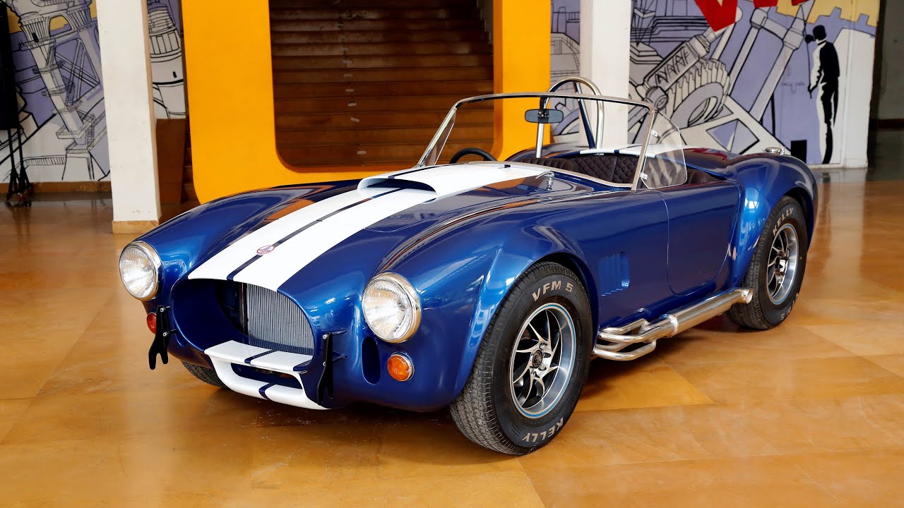 THE MAKING OF 1:1 SHELBY COBRA 427 AT MIT INSTITUTE OF DESIGN, PUNE.