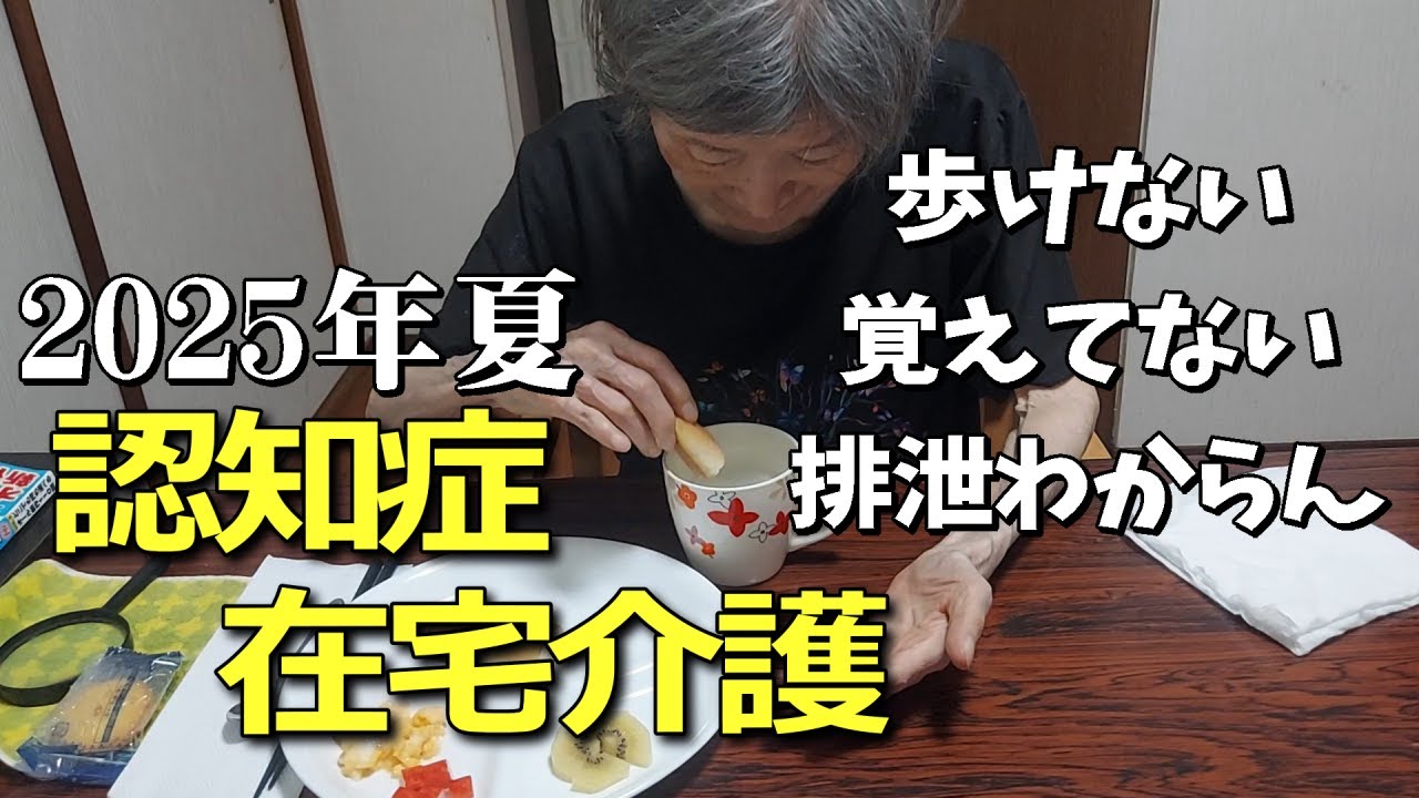 【2025年夏】認知症の在宅介護｜歩けない・覚えてない・排泄わからん