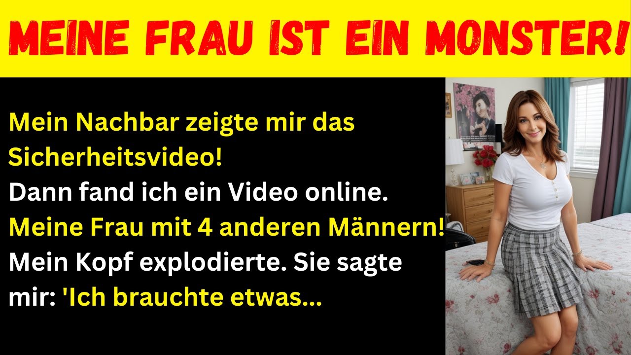 Meine Frau hat Erwachsenenfilme in meinem Haus gedreht, während ich auf Dienstreisen war...