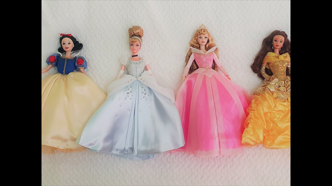 ✨💖90s SPECIAL!!! Disney Princess Signature Doll Collection- Snow White Ciderella Aurora & Belle💖✨