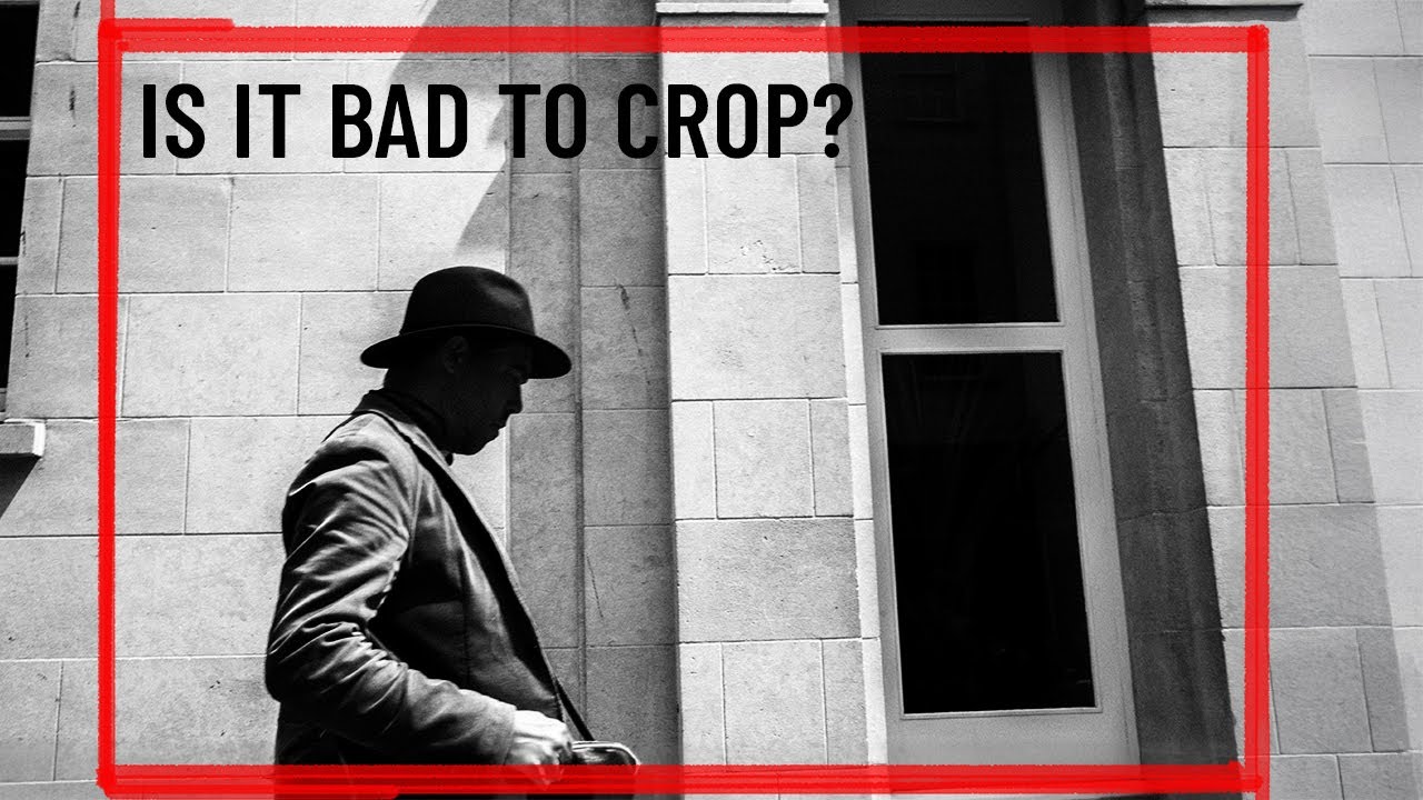 Is it bad to crop your photographs?