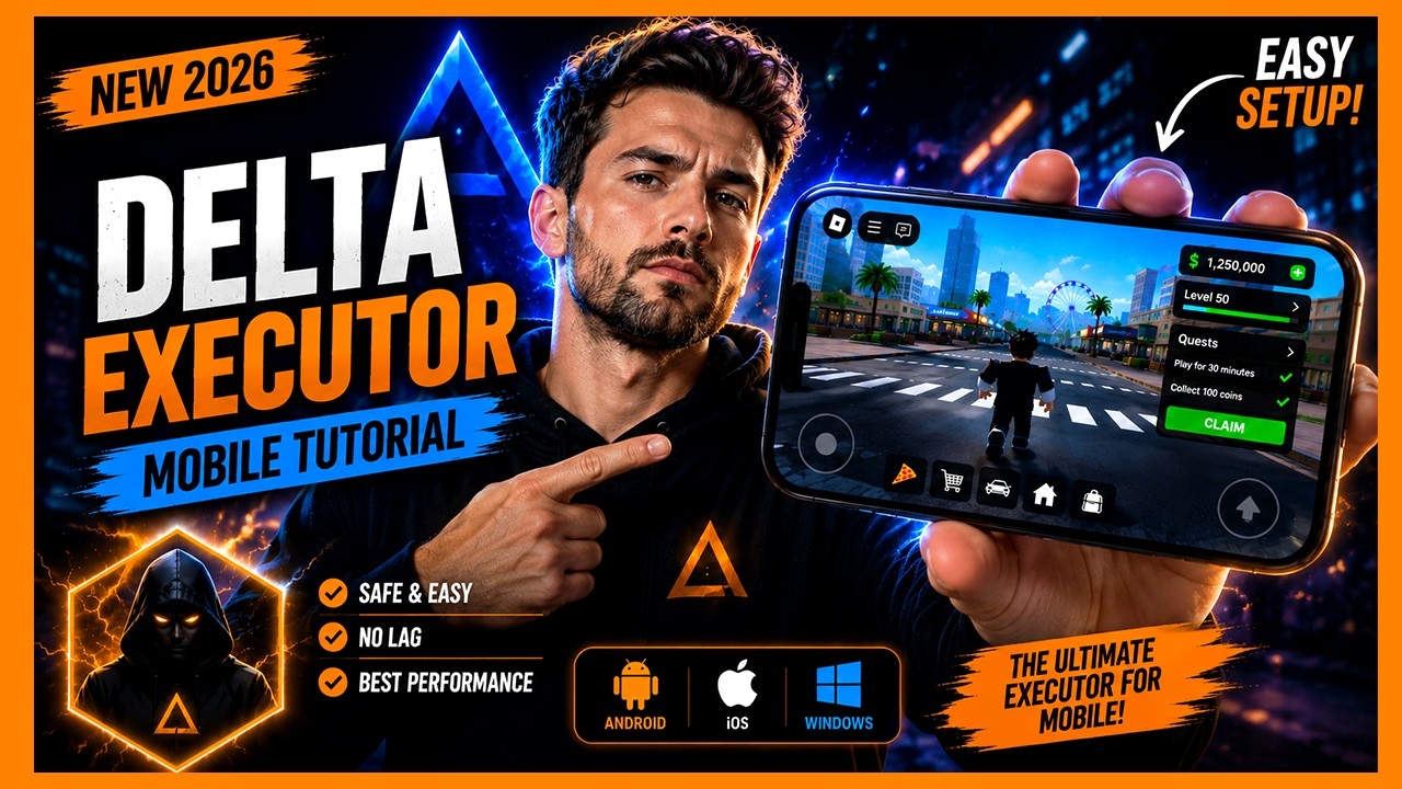 Delta Executor на мобильном ✅ Как установить Roblox Delta Executor: гайд для iOS (iPhone/Android)...