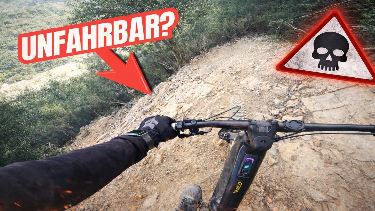 Blind auf dem Black Trail | Überfordert… eine der besten Abfahrten meines Lebens!