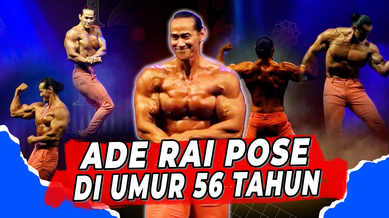 ADE RAI POSING AT 56th | A LIFETIME NATURAL BODYBUILDING