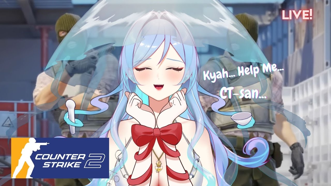 【COUNTER STRIKE 2】Kyah I'm a hostage, save me!【SNOWDROP】