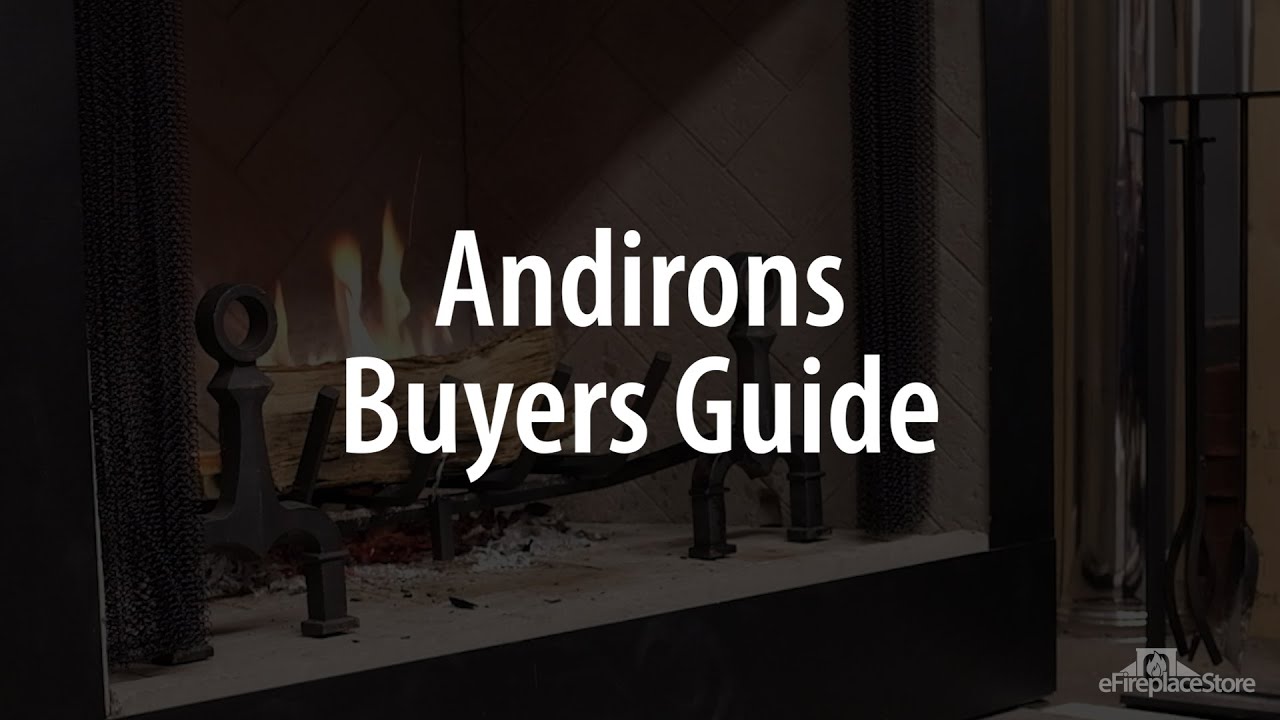 Andirons Buyers Guide - eFireplaceStore