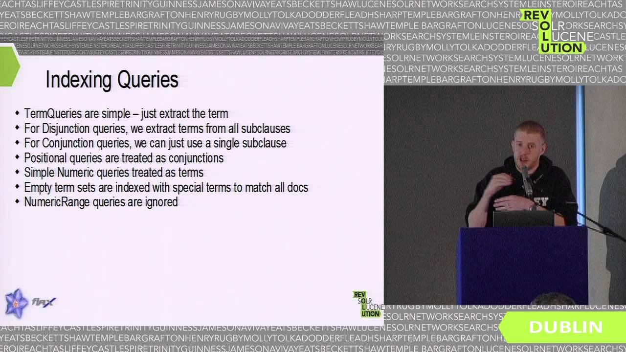 Turning Search Upside Down: Using Lucene for Very Fast Stored Queries