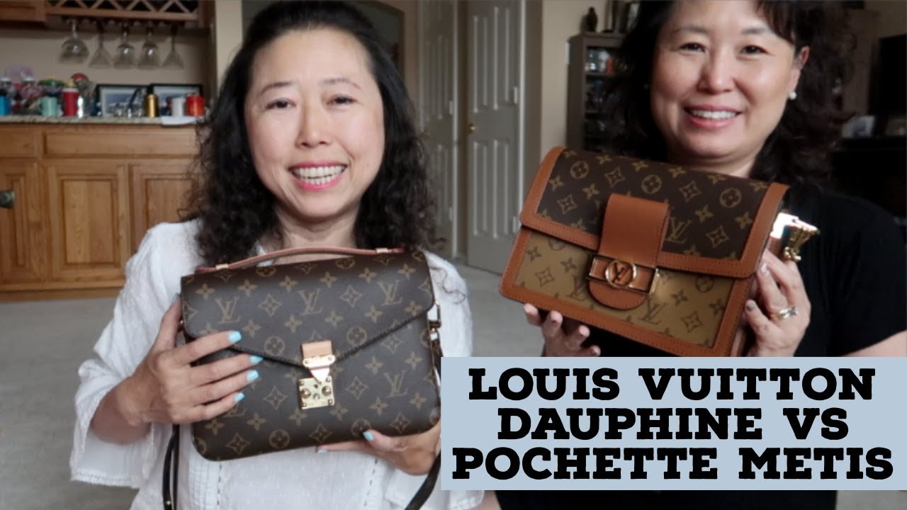 LV Dauphine vs  Pochette Metis | What's in my Bag