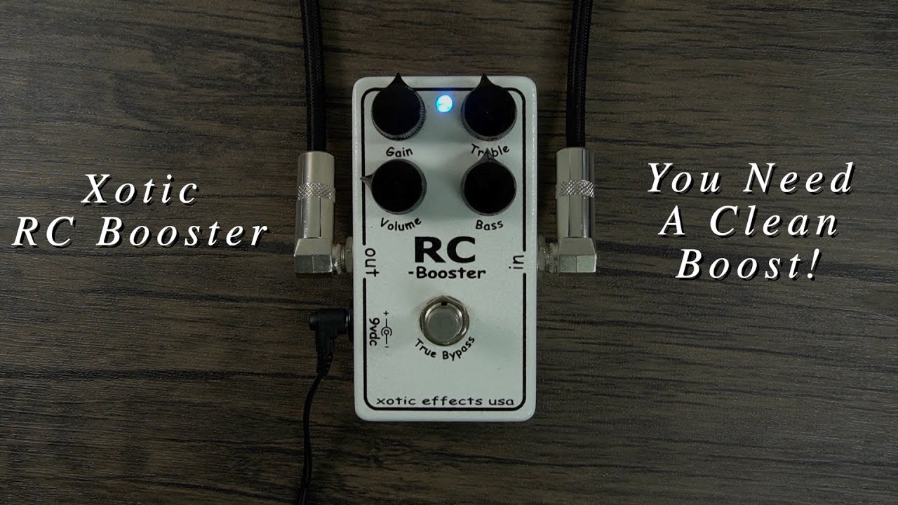 You Need A Clean Boost! | Xotic RC Booster (No Talking Demo)