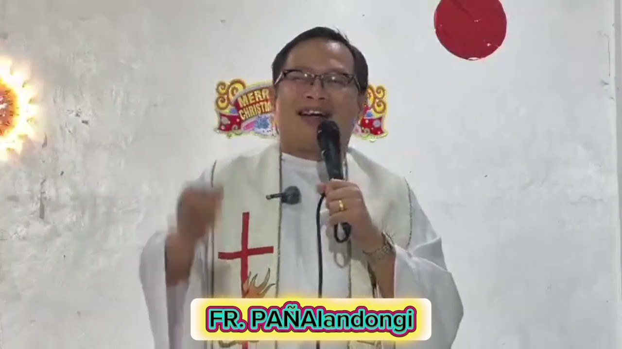 HOMILY | FOURTH DAY OF MISA DE GALLO | FR. PAÑALANDONGI