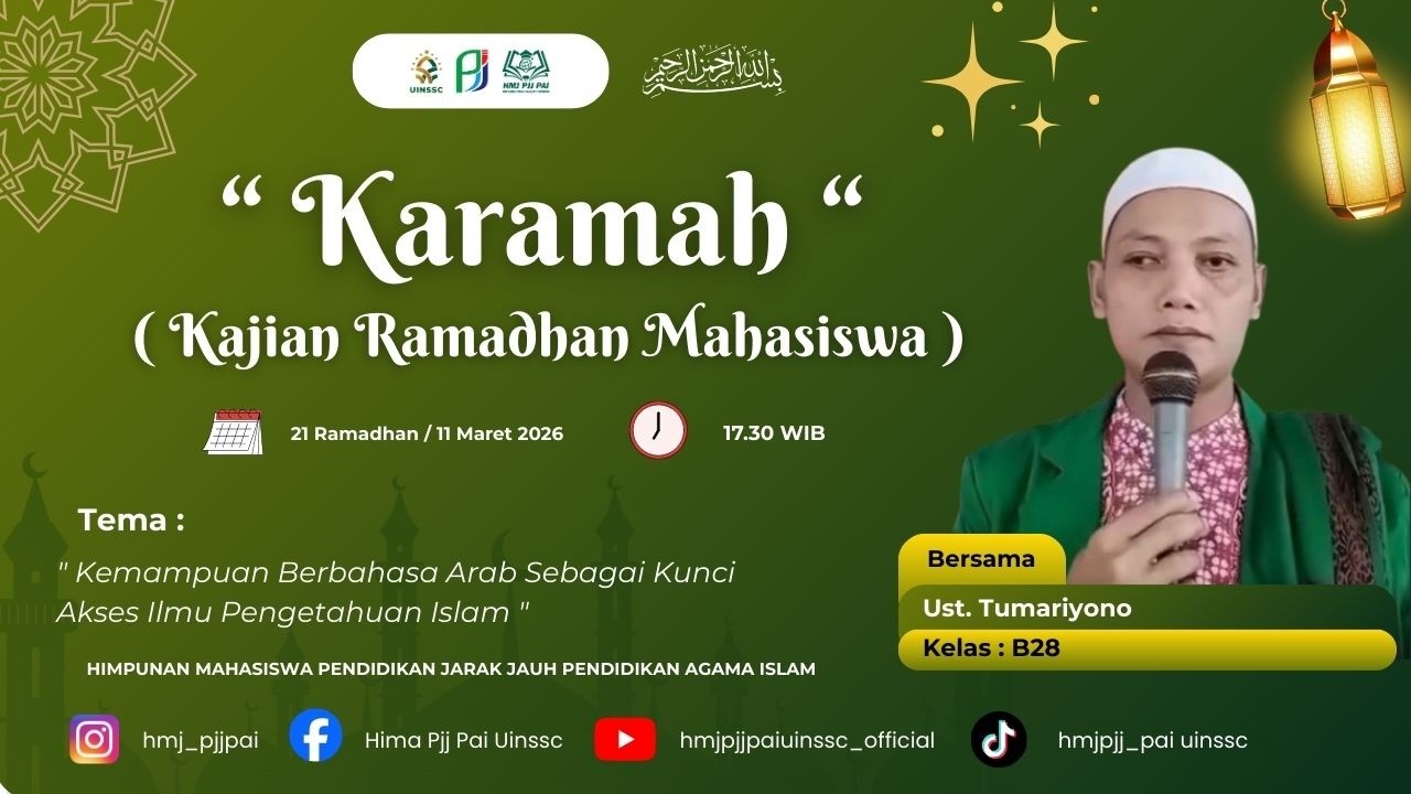 KARAMAH | Kajian Ramadhan Mahasiswa - Ust. Tumariyono