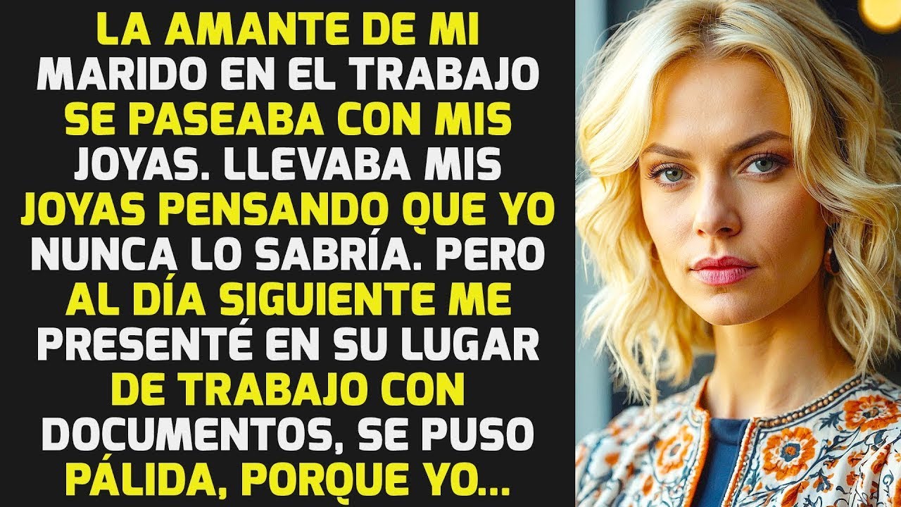 La Amante De Mi Marido En El Trabajo Se Paseaba Con Mis Joyas, Pero Me Enteré Y    HISTORIAS LA VIDA