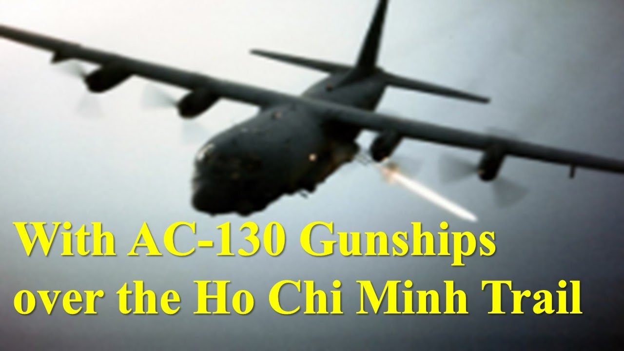 With AC-130 Gunships over the Ho Chi Minh Trail, 1971