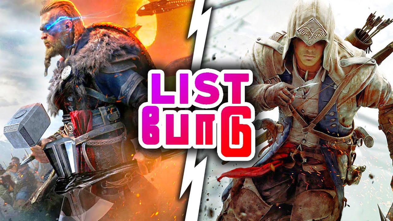 Top 5 Best Assassin's Creed Games (தமிழ்)