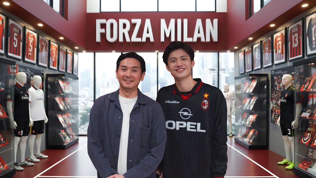 kolektor jersey ac milan terlengkap di indonesia? mari kita liat! #ACMILAN #GREBEKJERSEY