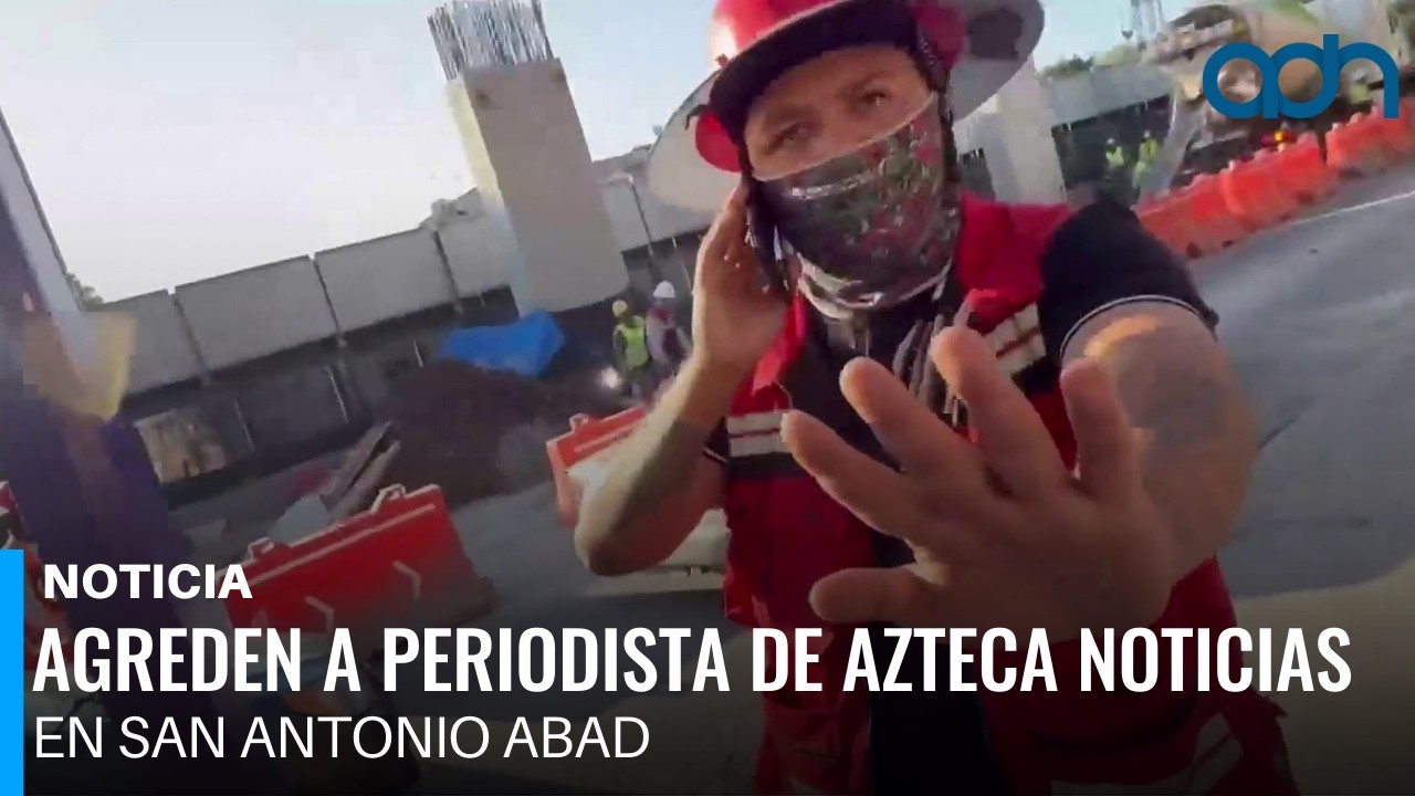 En plena vía pública agreden a periodista de Azteca Noticias en San Antonio Abad