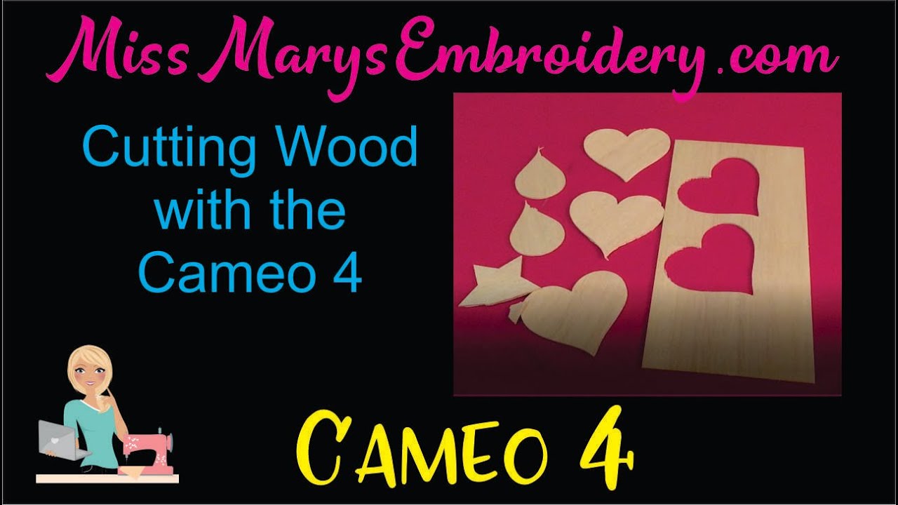 How to Cut Wood on the Silhouette Cameo 4 with the Kraft Blade