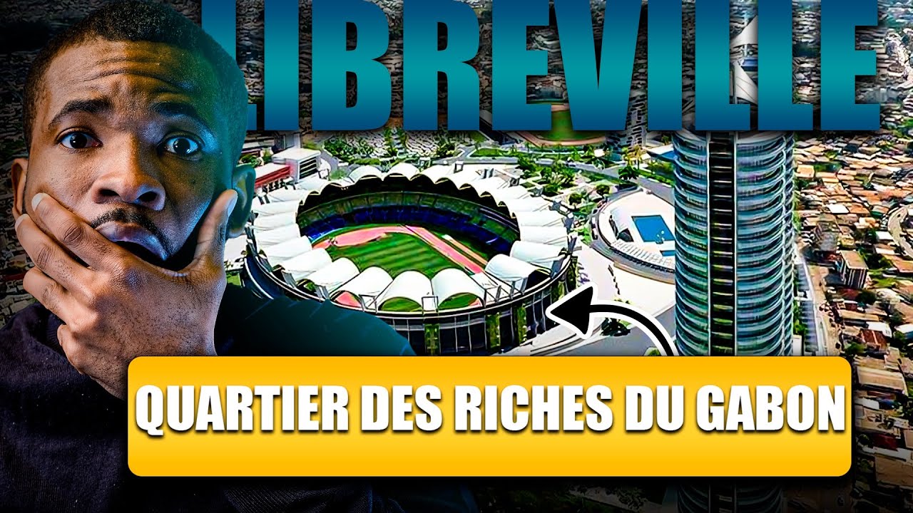 LIBREVILLE, Quartier des RICHES du GABON. L'Afrique qu'on ne vous montre pas.#Gabon #Libreville