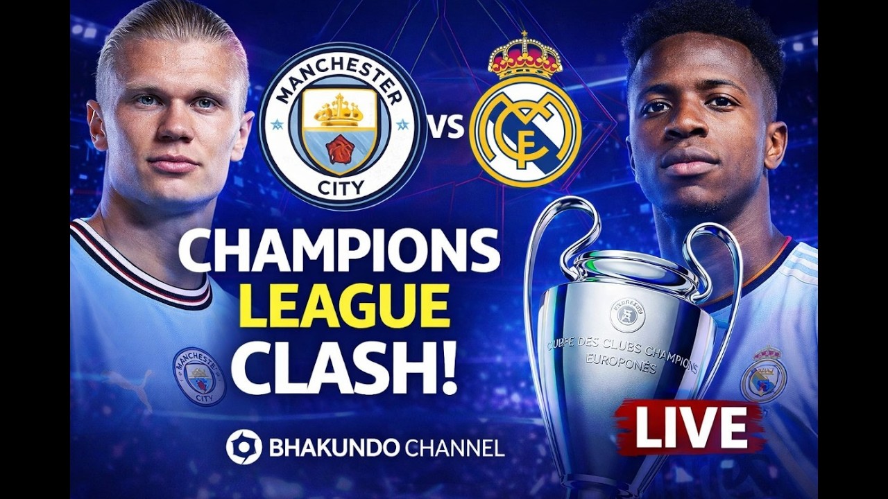 Manchester City vs Real Madrid | Champions League Epic Clash| FC26 | Bhakundo