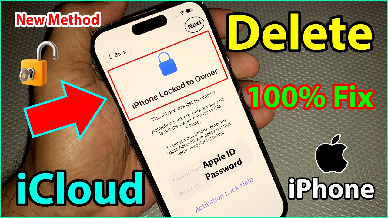 Unlock✔️ iCloud any iOS Without Apple ID Permanently Removal✅ Activation Lock On iPhone!! Fix 2026🙀