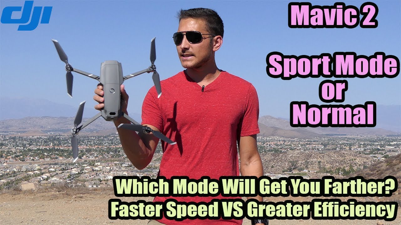 Mavic 2 Distance Test: Sport Mode Vs. Normal: Which Goes Farther?
