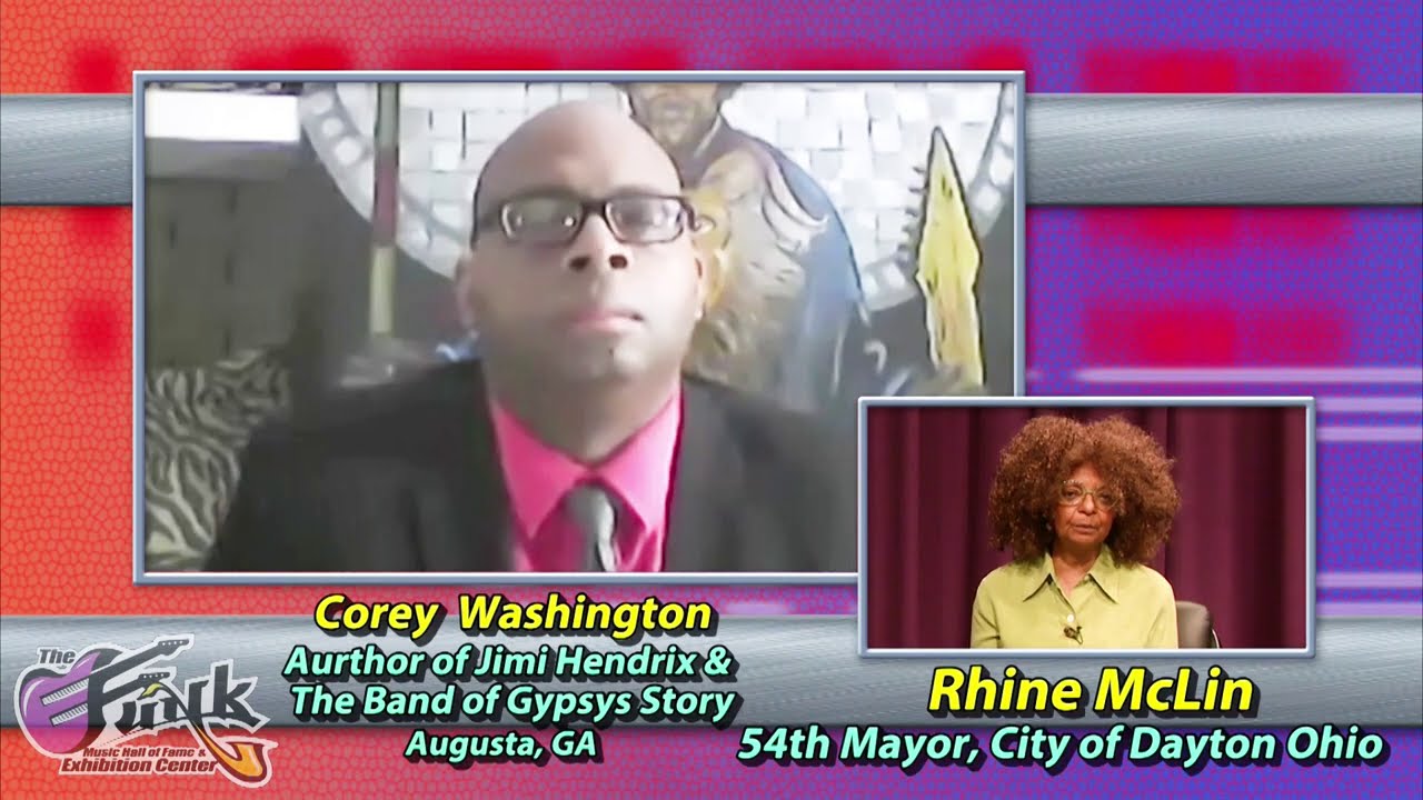 Corey Washington, Author of The Jimi Hendrix Biographies, interviewed on the Funk Chronicles.