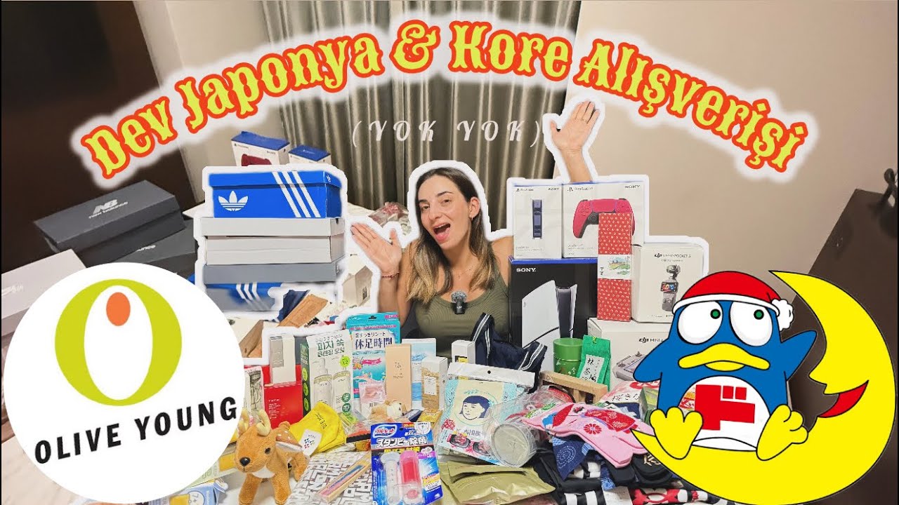 Dev Japonya&Kore Alışverişi | Ne kadar harcadık?